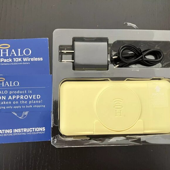 HALO 10,000mAH Wireless Power Bank with Kickstand - Sunny E309822 - Picture 3 of 3